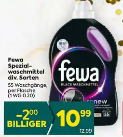Billa Fewa Spezial- waschmittel Angebot