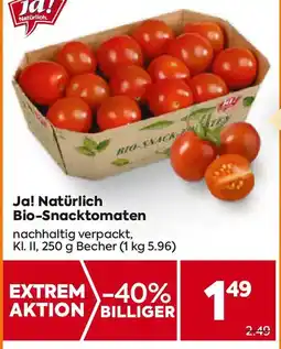 Billa Ja! Natürlich Bio-Snacktomaten Angebot