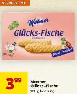 Billa Manner Glücks-Fische Angebot