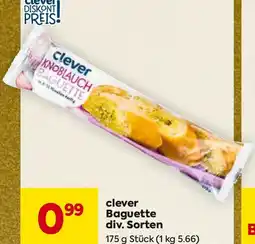 Billa clever Baguette div. Sorten Angebot