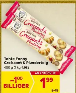 Billa Tante Fanny Croissant & Plunderteig Angebot