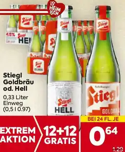 Billa Stiegl Goldbräu od. Hell Angebot