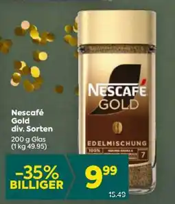 Billa Nescafé Gold div. Sorten Angebot