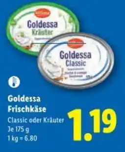 Lidl Goldessa Frischkäse Angebot