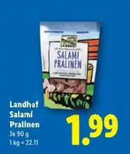 Lidl Landhof Salami Pralinen Angebot