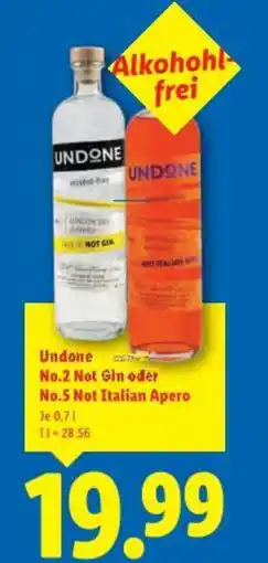 Lidl Undone Angebot