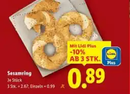 Lidl Sesamring Angebot