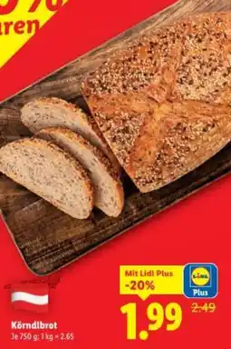 Lidl Körndlbrot Angebot