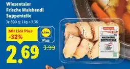 Lidl Wiesentaler frische maishendl suppenteile Angebot