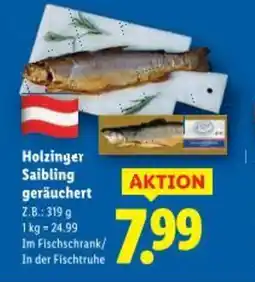 Lidl Holzinger Saibling geräuchert Angebot