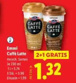 Lidl Emmi caffè latte Angebot