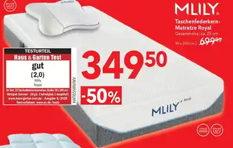 Matratzen Concord Taschenfederkern- Matratze Royal Angebot