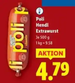 Lidl Poli hendl extrawurst Angebot