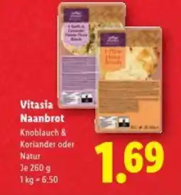 Lidl Vitasia Naanbrot Angebot