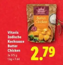 Lidl Vitasia indische kochsauce butter chicken Angebot