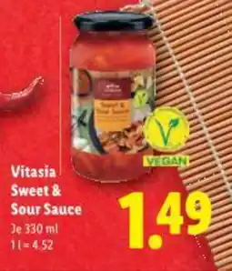 Lidl Vitasia sweet & sour sauce Angebot