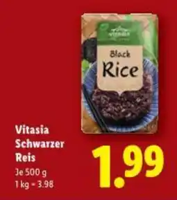 Lidl Vitasia Schwarzer Reis Angebot