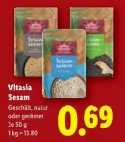 Lidl Vitasia Sesam Angebot