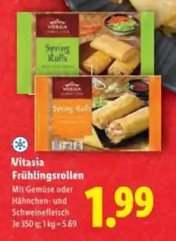 Lidl Vitasia Frühlingsrollen Angebot