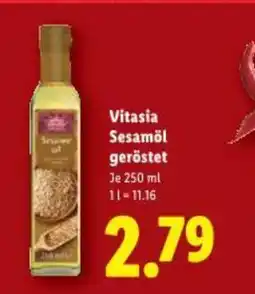 Lidl Vitasia Sesamöl geröstet Angebot