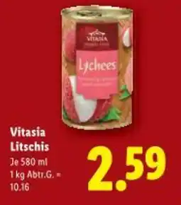 Lidl Vitasia Litschis Angebot