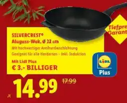 Lidl Silvercrest aluguss-wok Angebot