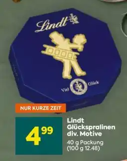 Billa Lindt Glückspralinen div. Motive Angebot