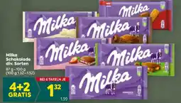 Billa Milka Schokolade div. Sorten Angebot