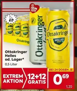 Billa Ottakringer Helles od. Lager Angebot