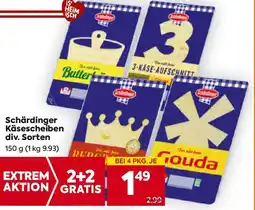 Billa Schärdinger Käsescheiben Angebot
