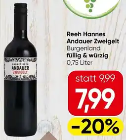 Eurospar Reeh Hannes Andauer Zweigelt Angebot