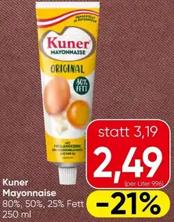 Eurospar Kuner Mayonnaise Angebot