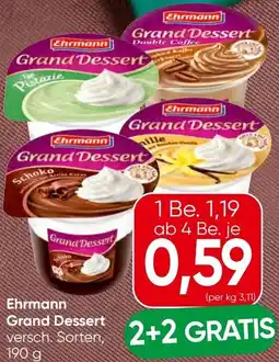 Eurospar Ehrmann Grand Dessert Angebot