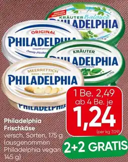 Eurospar Philadelphia Frischkäse Angebot