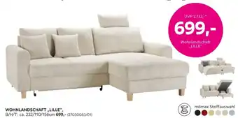 Mömax WOHNLANDSCHAFT LILLE Angebot