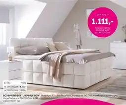 Mömax Boxspringbett BUBBLE BOX Angebot