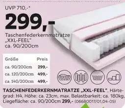 Mömax Taschenfederkernmatratze xxl-feel Angebot