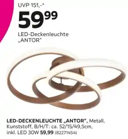 Mömax LED-Deckenleuchte ANTOR Angebot
