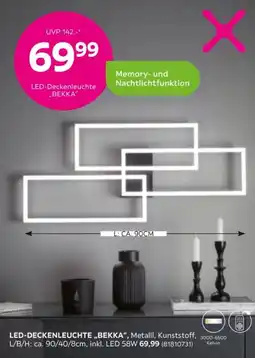 Mömax LED-Deckenleuchte BEKKA Angebot