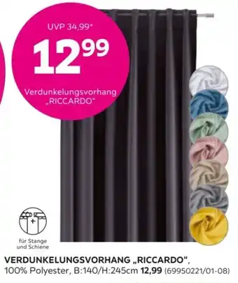 Mömax Verdunkelungsvorhang Riccardo Angebot