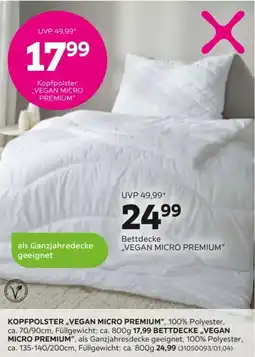 Mömax Kopfpolster VEGAN MICRO PREMIUM Angebot