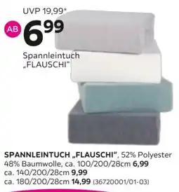 Mömax Spannleintuch FLAUSCHI Angebot