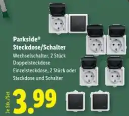 Lidl Parkside® Steckdose/Schalter Angebot