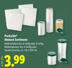 Lidl Parkside Abdeck Sortiment Angebot