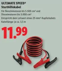 Lidl ULTIMATE SPEED® Starthilfekabel Angebot