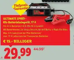 Lidl ULTIMATE SPEED Kfz-Batterieladegerät, 17 A Angebot