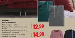 Lidl LIVARNO Plüsch-Bettwäsche Angebot