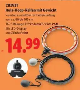 Lidl CRIVIT Hula-Hoop-Reifen mit Gewicht Angebot