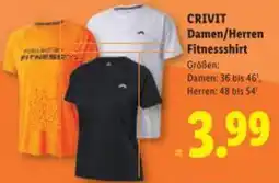 Lidl CRIVIT Damen/Herren Fitnessshirt Fitnessshirts Angebot