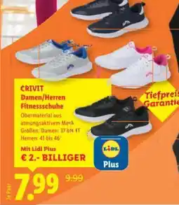 Lidl CRIVIT Damen/Herren Fitnessschuhe Angebot